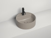 Раковина из искусственного камня S-Stone Salini ARMONIA 130126M 50х50 накладная цвет белый без отверстий под смеситель